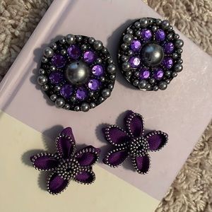 Set of Lindsay Phillips snap toppers! Fit any of LP snap shoes and sandals